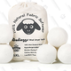 Budieggs Wool Dryer Balls, XL 6-Pack | $8 | Amazon